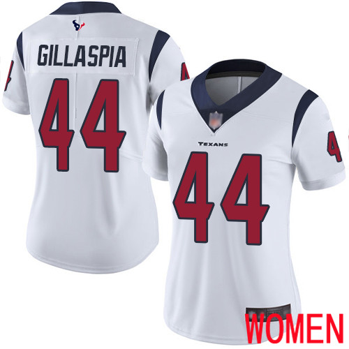 Houston Texans Limited White Women Cullen Gillaspia Road Jersey NFL Football 44 Vapor Untouchable